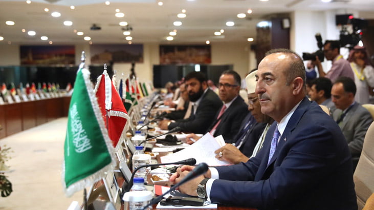 Çavuşoğlu: ABD ve İsrail'in ortak davamızı rehin almasına izin vermemeliyiz