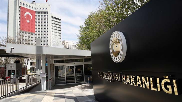 Dışişleri Bakanlığı'ndan AB'ye tepki