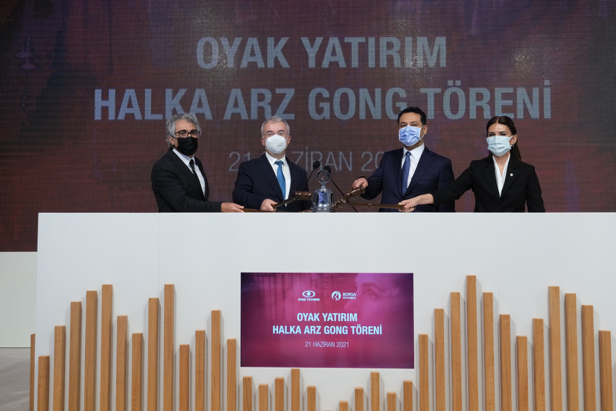 Borsa İstanbul'da gong ‘OYAK Yatırım' için çaldı