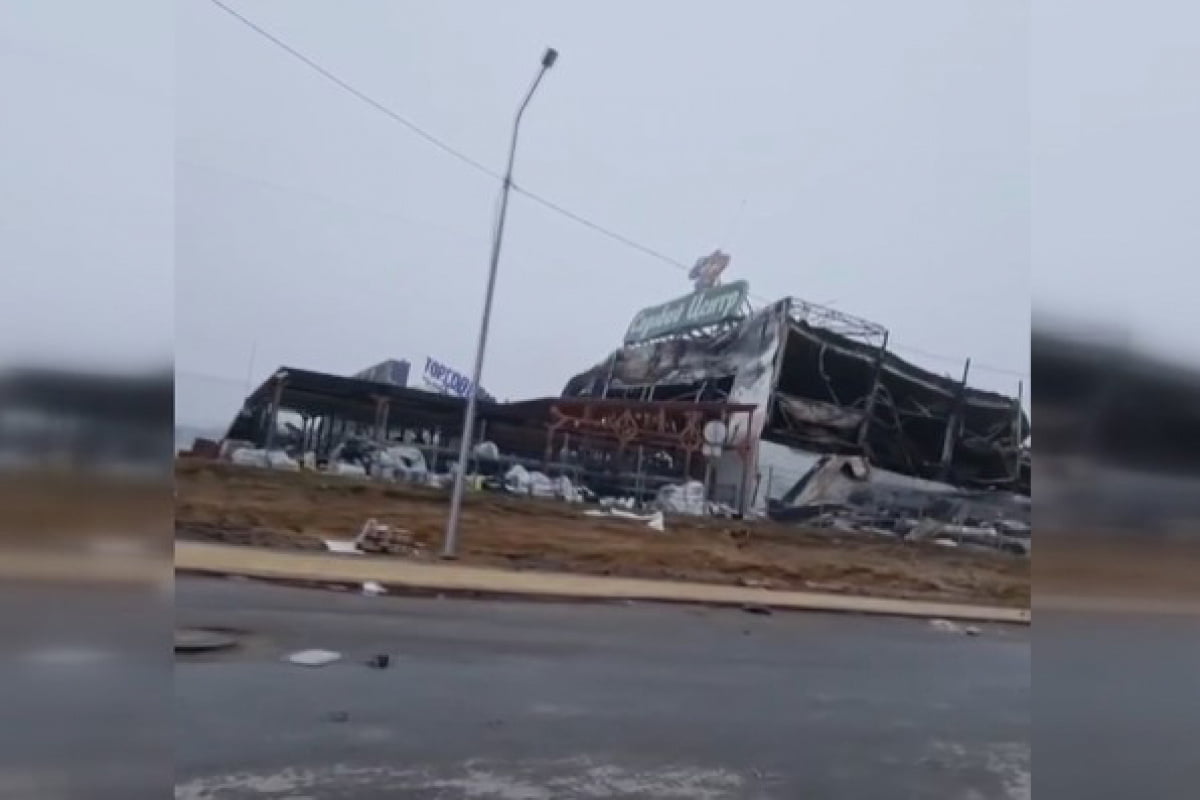 Rus ordusundan temizlenen Buça'daki yıkım görüntülendi