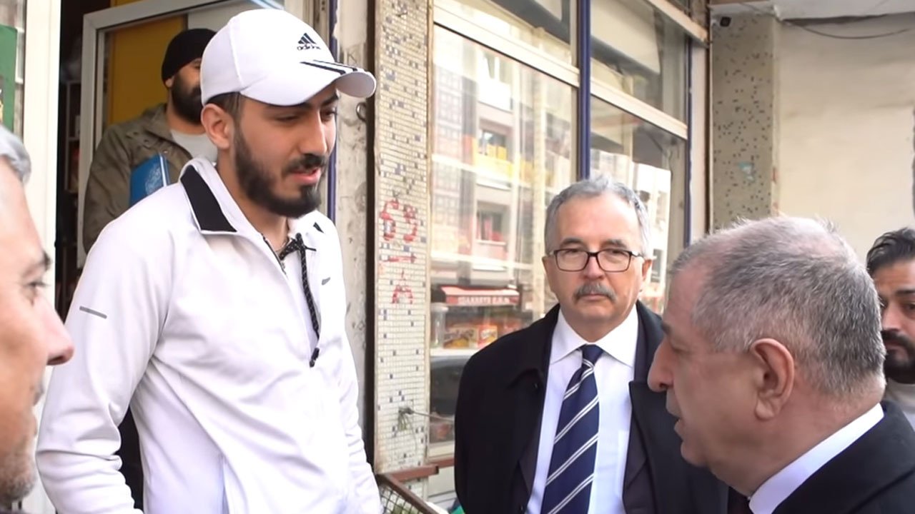Ümit Özdağ'ın Esenyurt'ta Suriyeli gençle diyaloğu