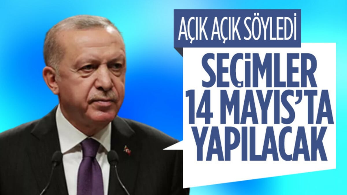 Cumhurbaşkanı Erdoğan seçimlerin 14 Mayıs'ta olacağını söyledi - En Son Haber