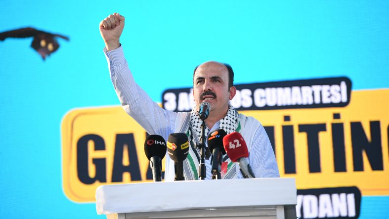Altay, Konya Büyükşehir Belediye Başkanı, Gazze'ye yardım amacıyla harekete geçme çağrısı yaptı