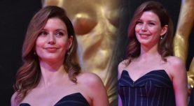 Güzelliğiyle büyüledi! Beren Saat, Altın Portakal Film Festivali'ne damga vurdu