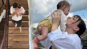 Çiçeği burnunda anne paylaştı! Leyla Yaz 4 aylık oldu