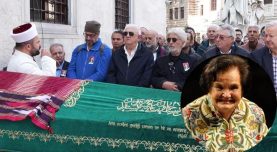 Sanatçı dostları yalnız bırakmadı! Süheyla Altmışdört son yolculuğuna uğurlandı