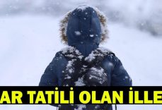 2 OCAK CUMA KAR TATİLİ OLAN İLLER LİSTESİ: Ankara'da bugün okullar tatil mi? Ankara Valiliği son dakika!