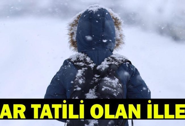 2 OCAK CUMA KAR TATİLİ OLAN İLLER LİSTESİ: Ankara'da bugün okullar tatil mi? Ankara Valiliği son dakika!