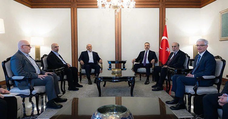 Bakan Fidan, Hamas heyetiyle görüştü