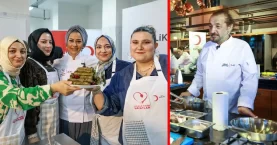 Şanlıurfalı depremzede kadınlar “iyilikle pişen hayatlar” atölyesinde buluştu! Mehmet şeften eğitim aldılar