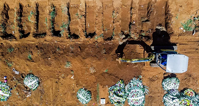 Brezilya'da 24 saatte koronadan 497 kişi öldü