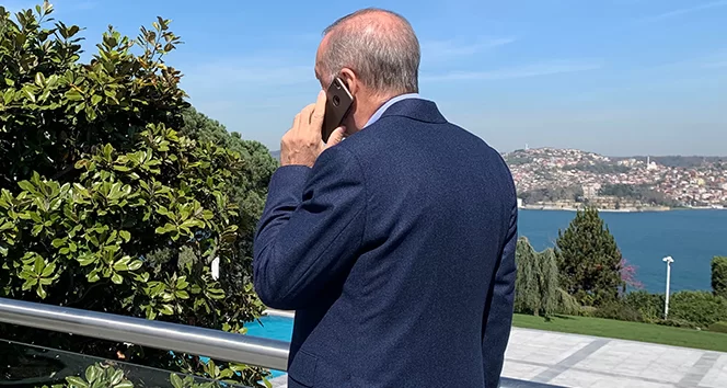 Cumhurbaşkanı Erdoğan, Azerbaycan Cumhurbaşkanı Aliyev ile görüştü