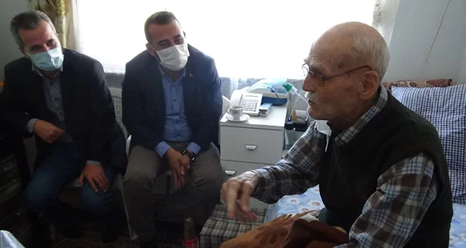 Cumhuriyetle yaşıt Mehmet dede, cumhuriyetin ilk yıllarını anlattı