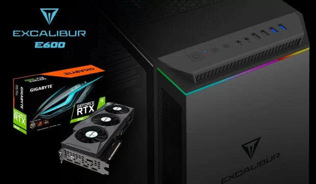 Excalibur E600 oyun bilgisayarı satışa sunuldu