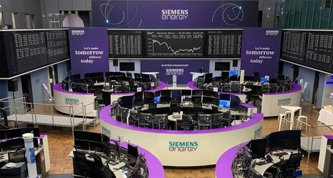 Siemens Energy hisseleri Frankfurt Borsası'nda