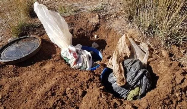Van'da, teröristlere ait çok sayıda mühimmat ele geçirildi