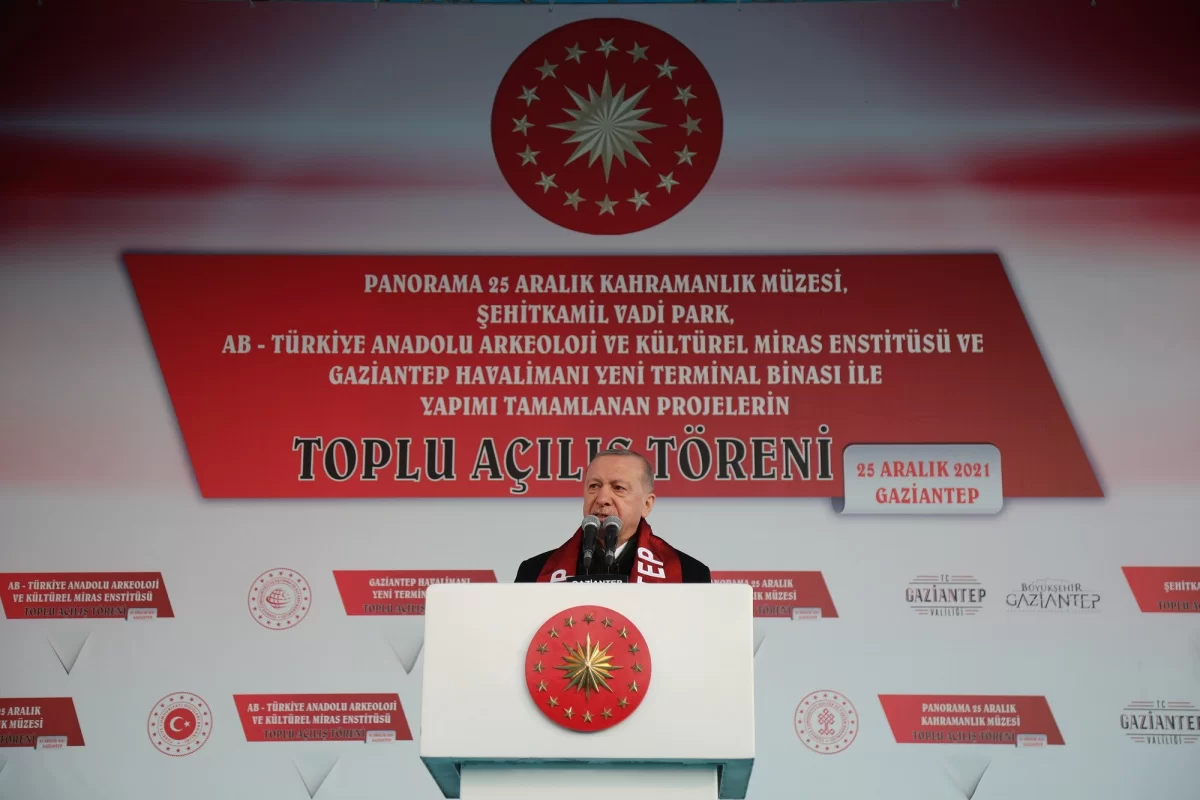 Cumhurbaşkanı Erdoğan, Gaziantep'i örnek göstererek çağrı yaptı