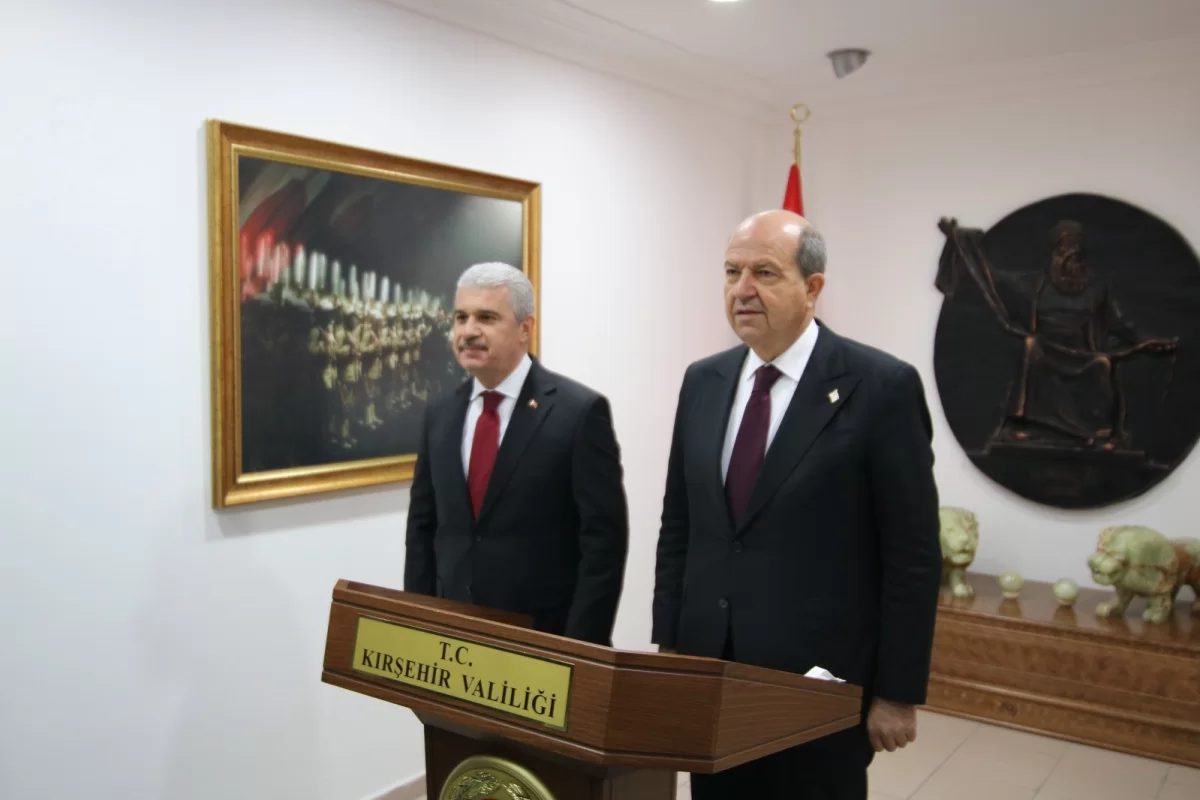 KKTC Cumhurbaşkanı Tatar: 'Türkiye ile biriz, et ve tırnağız. Hiçbir güç, hiçbir suretle asla bizi kopartamaz'
